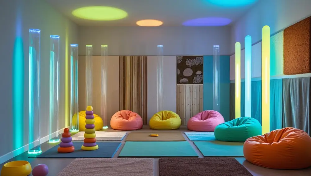 Sensory Room themed role-play room at Little World